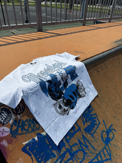 "MAKE MONEY NOT WAR" TEES