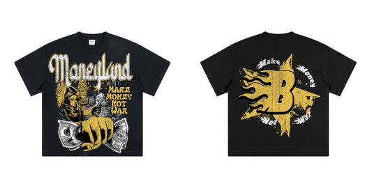 "MAKE MONEY NOT WAR" TEES